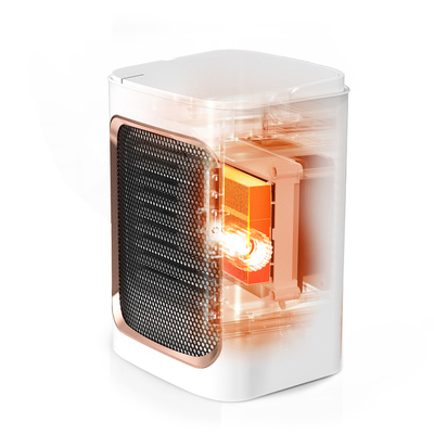 Mini termoventilatore elettrico portatile 1000W Riscaldamento PTC Termoventilatore ceramico