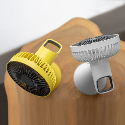 Usb ricaricabile d'oscillazione Mini Makeup Mirror del ventilatore da tavolo della famiglia 4000mah
