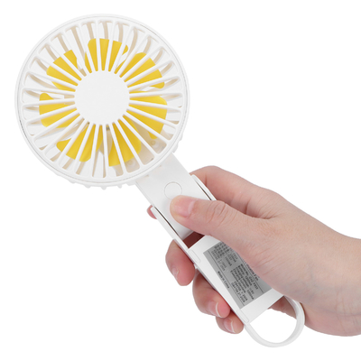 5 tipo-c piccolo fan calmo di Vane Air Cooler Handheld Fan USB 2000mAh 2A dello scrittorio