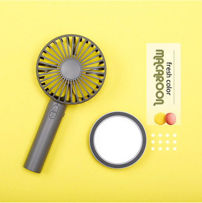 Base magnetica Mini Usb Rechargeable Fan di Macaron Mini Portable Handheld Fan Handy