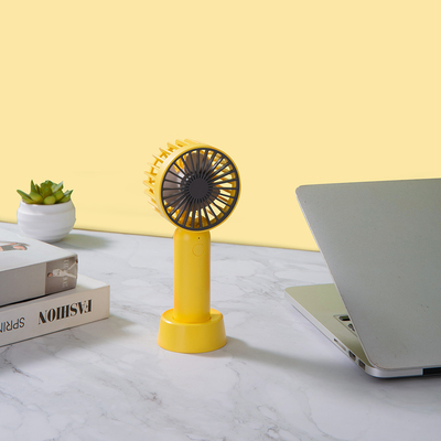 3 vento 4W Mini Portable Handheld Fan 1200mAh Mini Desktop Fan USB