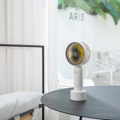 7 fan portatile di Vane Handheld Electric Fan 4W 1200mAh con il caricatore del Usb