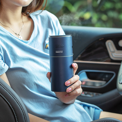 Automobile Mini Usb Air Humidifier Negative Ion Colorful Ultrasonic Household