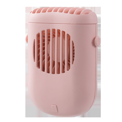 clip a pile del flusso d'aria di 1200mAh Mini Portable Handheld Fan USB sul fan