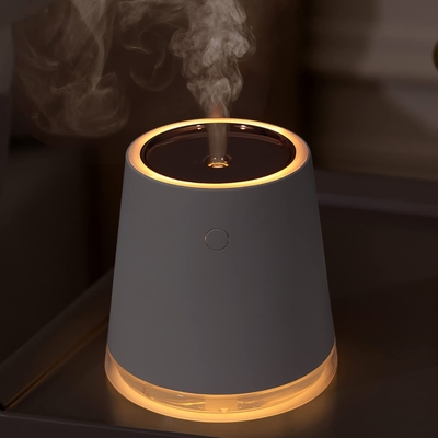 USB LED Mini Cool Mist Humidifier 500ml 2000mah 2 ricaricabili in 1 umidificatore