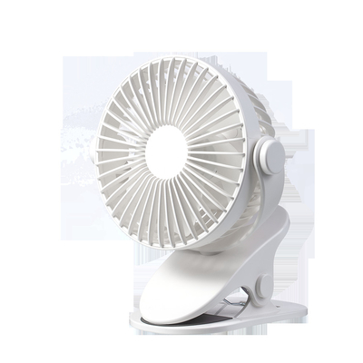 Ventilatore da tavolo portatile girante di circolazione dell'ABS del fan ricaricabile dello scrittorio della clip