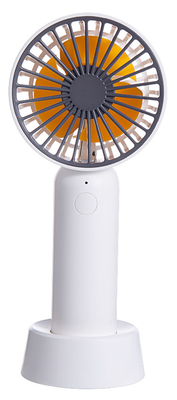 Fan portatile con la base, fan d'attaccatura ricaricabile dello scrittorio di 3 velocità piccolo del collo di USB