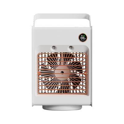 Qualità  Rechargeable USB Air Cooler Fan 4000mAh Battery Nano Ice Mist Fan Fabbrica