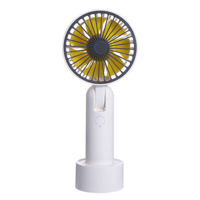 Qualità  1200mAh Mini Portable Handheld Fan Rechargeable 3 Speed Handheld Mini Electric Fan Fabbrica