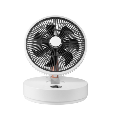 Ventilatore ricaricabile pieghevole da tavolo Batteria da 10000 mAh Altezza regolabile Quattro velocità