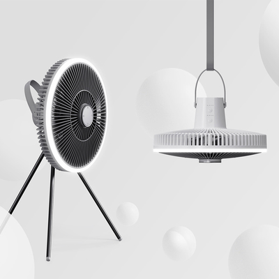 I fan stanti 5W 10000mAh del pavimento ricaricabile hanno condotto il telecomando leggero del fan