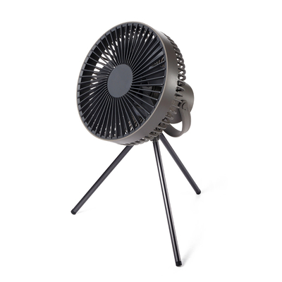 ABS di campeggio all'aperto Mini Tripod Fan portatile leggero ricaricabile del fan della batteria 10000mAh