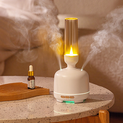 Candela variabile Mini Humidifier della macchina del diffusore del profumo di aromaterapia della luce del diffusore LED dell'olio essenziale del porto di due spruzzi