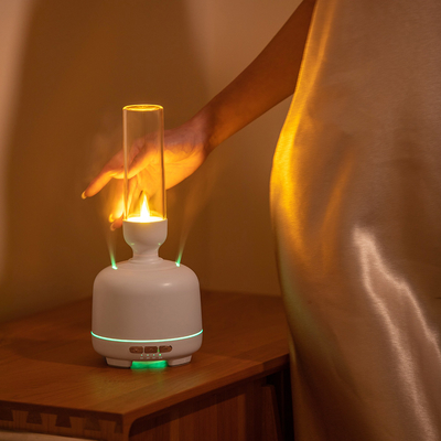 Candela variabile Mini Humidifier della macchina del diffusore del profumo di aromaterapia della luce del diffusore LED dell'olio essenziale del porto di due spruzzi