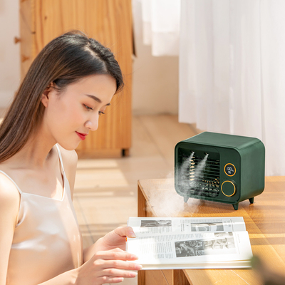 Migliore fan portatile del dispositivo di raffreddamento di raffreddamento ad acqua del LED Mini Personal Rechargeable Air Conditioner USB