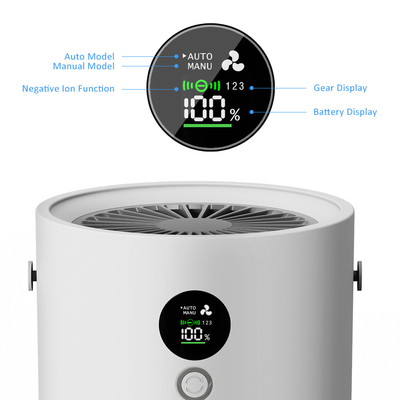 bianco vero del purificatore AP01 Smart H13 Hepa dell'aria della famiglia 10000mAh