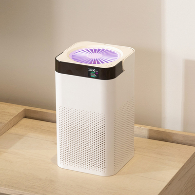 Il purificatore portatile UV H12 dell'aria della stanza di HEPA filtra il depuratore d'aria astuto 10000mAH