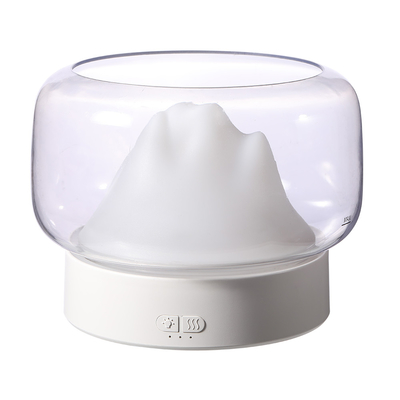 Una foschia fresca variopinta ultrasonica domestica di 2021 400ML LED ha sentito il diffusore trasparente dell'aroma dell'olio essenziale per stanza