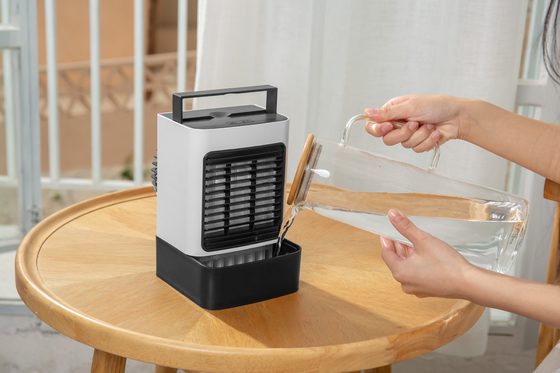 Condizionatore d'aria portatile, velocità 3 regolabili in 1 fan più fresco evaporativo dell'aria