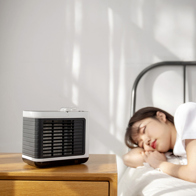 Gli ioni negativi ventilano il fan più fresco: Condizionatore d'aria portatile, 3 velocità &amp; luce calda