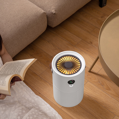 filtro a carbone attivo dal purificatore H13 Hepa dell'aria della famiglia della batteria 10000mAH