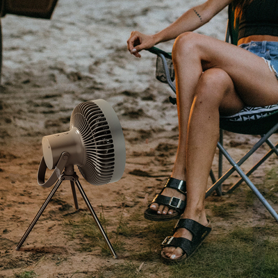 Campeggio ricaricabile della camera da letto 10000mAh del fan a pile del piedistallo del treppiede