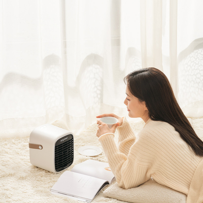 Ufficio bianco personale del FCC RoHs Mini Portable Electric Heater 600W 900W