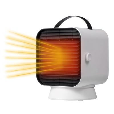 Il riscaldamento sicuro Mini Electric Fan Heater Adjustable del ptc inclina il punto d'irradiazione d'oscillazione