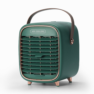 Mini ventilatore da tavolo ricaricabile 5V condizionatore d'aria portatile Cooler Spray Mist Cooler Fan