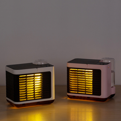 ventilatore da tavolo ricaricabile della batteria 2000mAh F832 Ion Portable Air Cooler Fan negativo