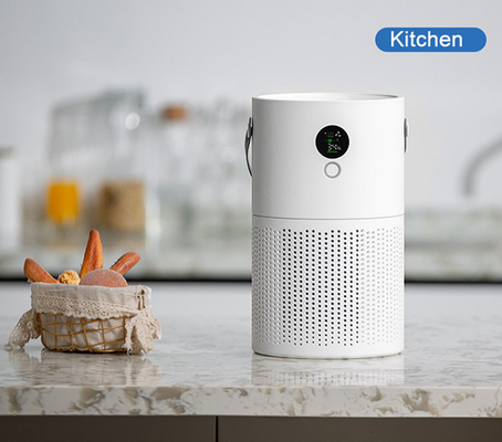 10000 portatile bianco del filtrante dello scrittorio H13 Hepa di MAH Household Air Purifier AP01 piccolo