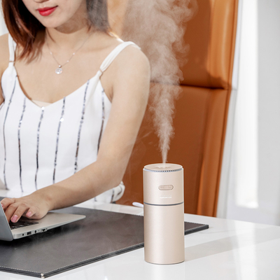 Automobile Mini Usb Air Humidifier Negative Ion Colorful Ultrasonic Household