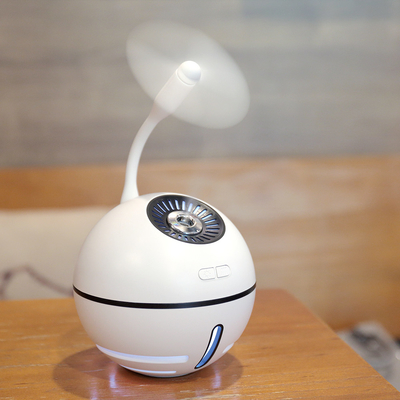 3 in 1 diffusore di luce cambiante colore ultrasonico 2000mah dell'umidificatore 300ml del Usb di mini