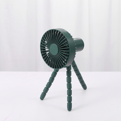 Fan flessibile 1800mAh Mini Portable Usb Rechargeable Fan di campeggio del passeggiatore del treppiede