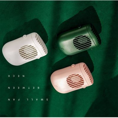 Ventilatore per collana Batteria da 1200 mAh Ventilatore USB portatile Mini ventilatore da collo appeso senza foglie indossabile
