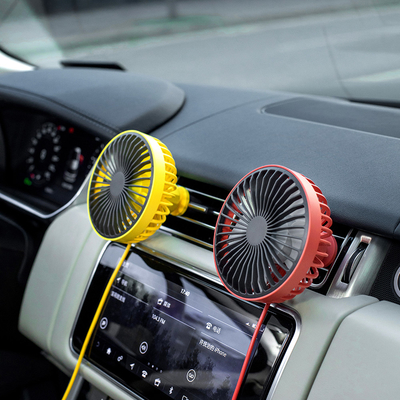 Caricatore tenuto in mano portatile a 4 pollici DC5 12V 24V LED Mini Car Fan del Usb del condizionatore d'aria