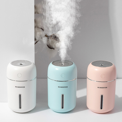 Automobile domestica calda fresca portatile della luce notturna dell'umidificatore 280ml della foschia di USB