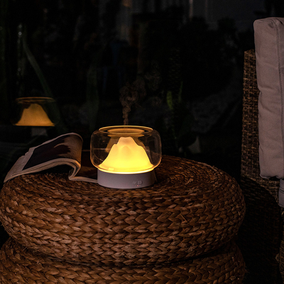 Luce notturna fresca Grey White ultrasonico variopinto del diffusore LED dell'olio dell'aroma della foschia