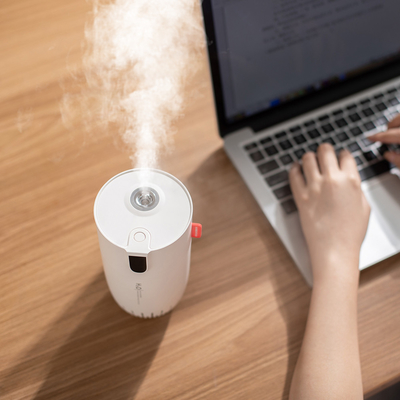 Umidificatore ultrasonico 2000mAh 500Ml ricaricabile dell'aria di Mini Portable USB
