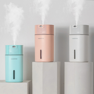 Il ripiano del tavolo ultrasonico dell'umidificatore dell'aria di H2o 500ml ha condotto il potere leggero di USB del diffusore dell'aroma