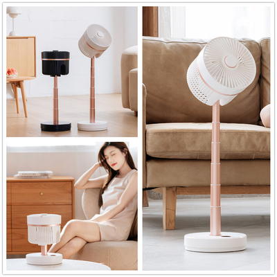 La condizione elettrica del pavimento di CC 5V smazza il fan a circolazione d'aria d'oscillazione portatile 10000mAh