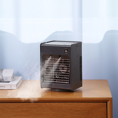 Ventilatore da tavolo più fresco ricaricabile dell'aria del fan 4000mAh 5V della foschia dello spruzzo dell'acqua ghiacciata
