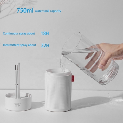 casa nana di atomizzazione 2000mAh dell'umidificatore ultrasonico dell'aria della casa 750ml