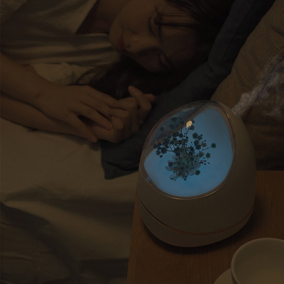 Umidificatore telecomandato dell'aria di aromaterapia del diffusore 400ml dell'olio essenziale del fiore