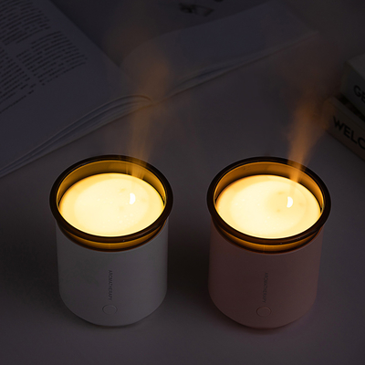 Diffusore bianco di aromaterapia del LED 200ml con il portatile a distanza ultrasonico